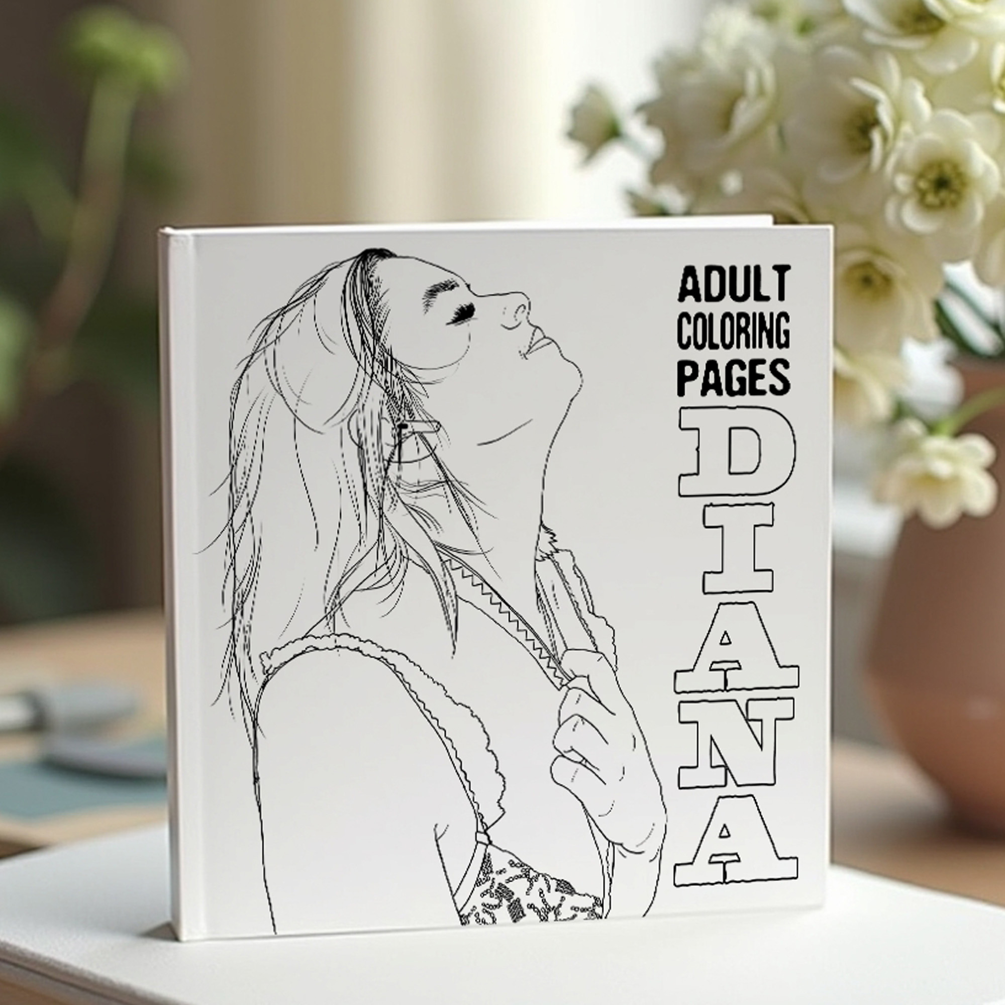Diana — Limited Edition Erotic Coloring Book