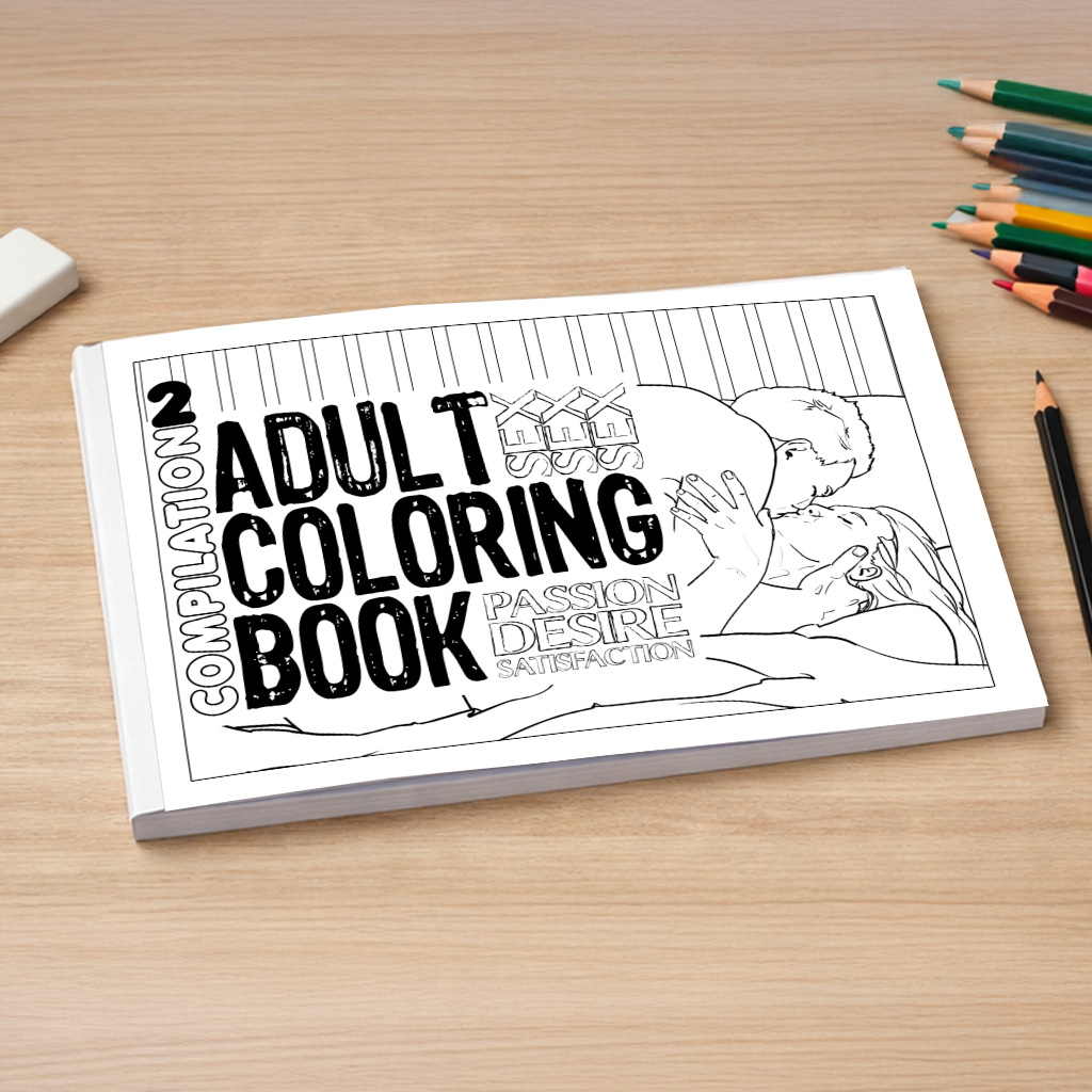Adult Coloring Book Compilation 2